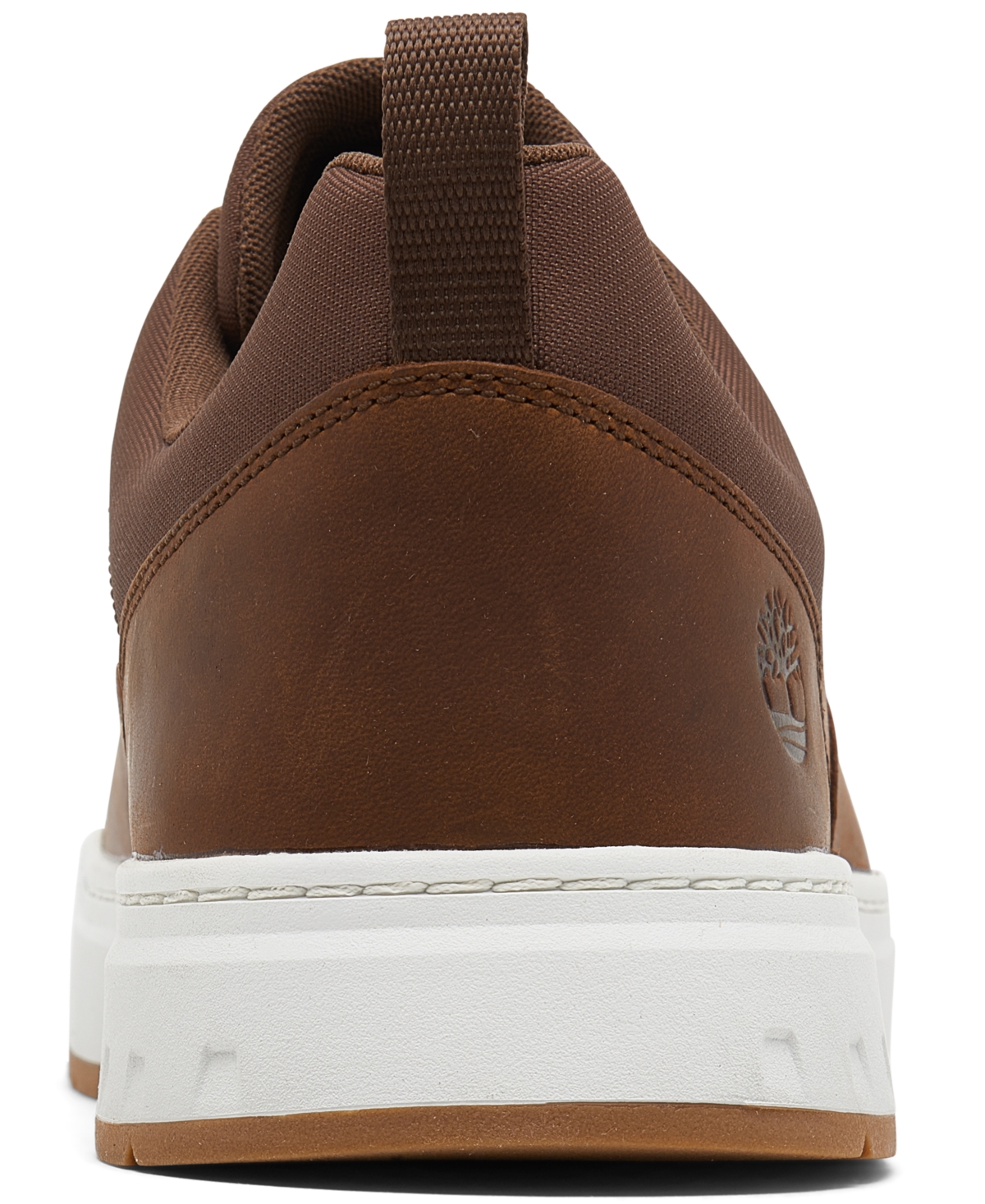 Shop Timberland Men's Maple Grove Leather Low Casual Sneakers From Finish Line In Glazed Gin