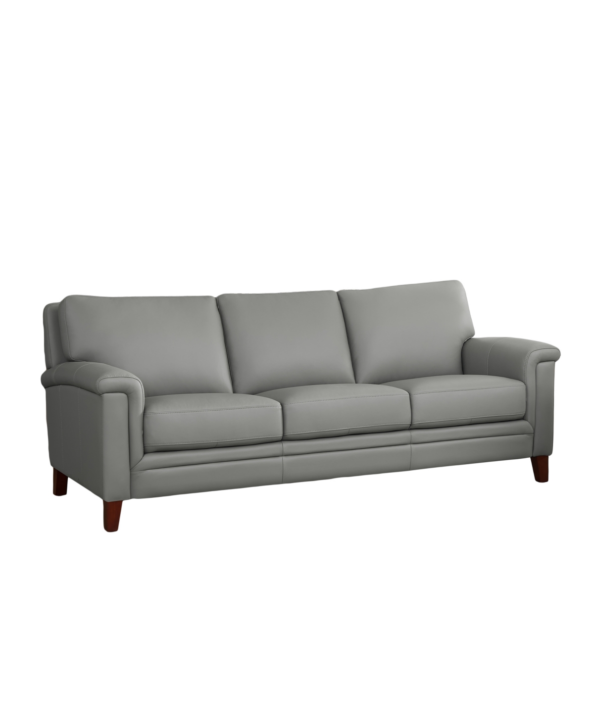 HYDELINE WESTCOTT 84" TOP GRAIN LEATHER SOFA 