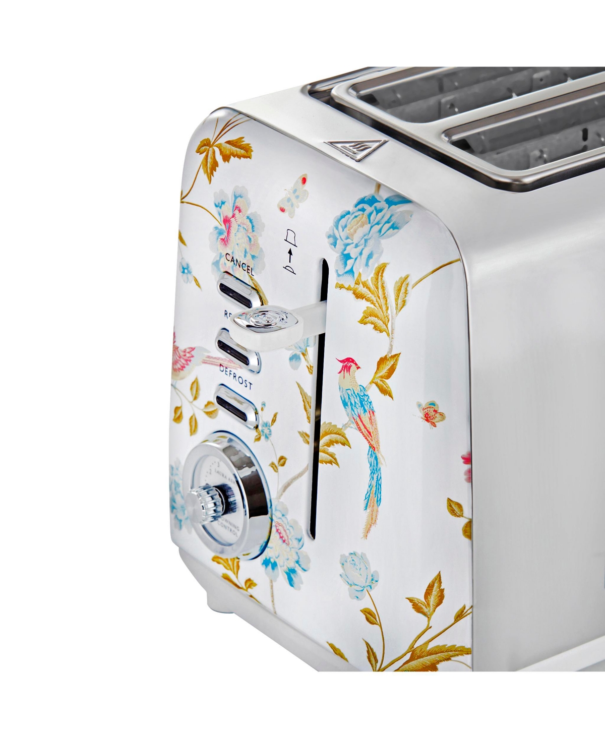 Shop Laura Ashley Elveden White 2-slice Toaster