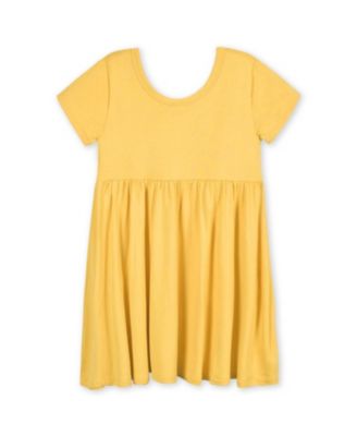 Baby Girls Midnight Floral Short Sleeve Twirl Dress