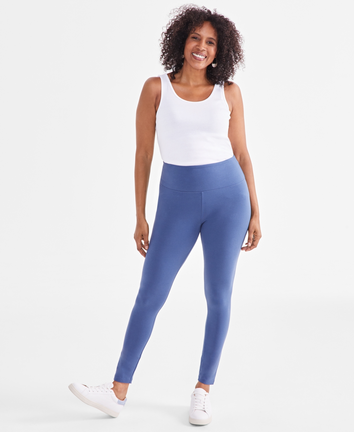 STYLE & CO WOMEN'S HIGH RISE LEGGINGS, CREATED FOR MACY'S 