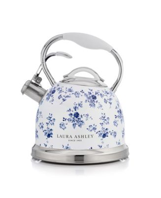 Laura Ashley 10-Cup China Rose Stove Top Kettle - Macy's