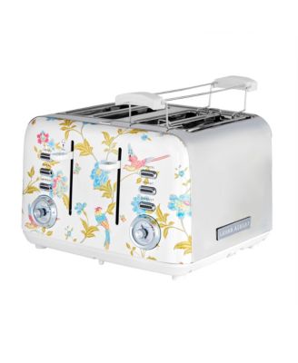 Elveden White 4-Slice Toaster