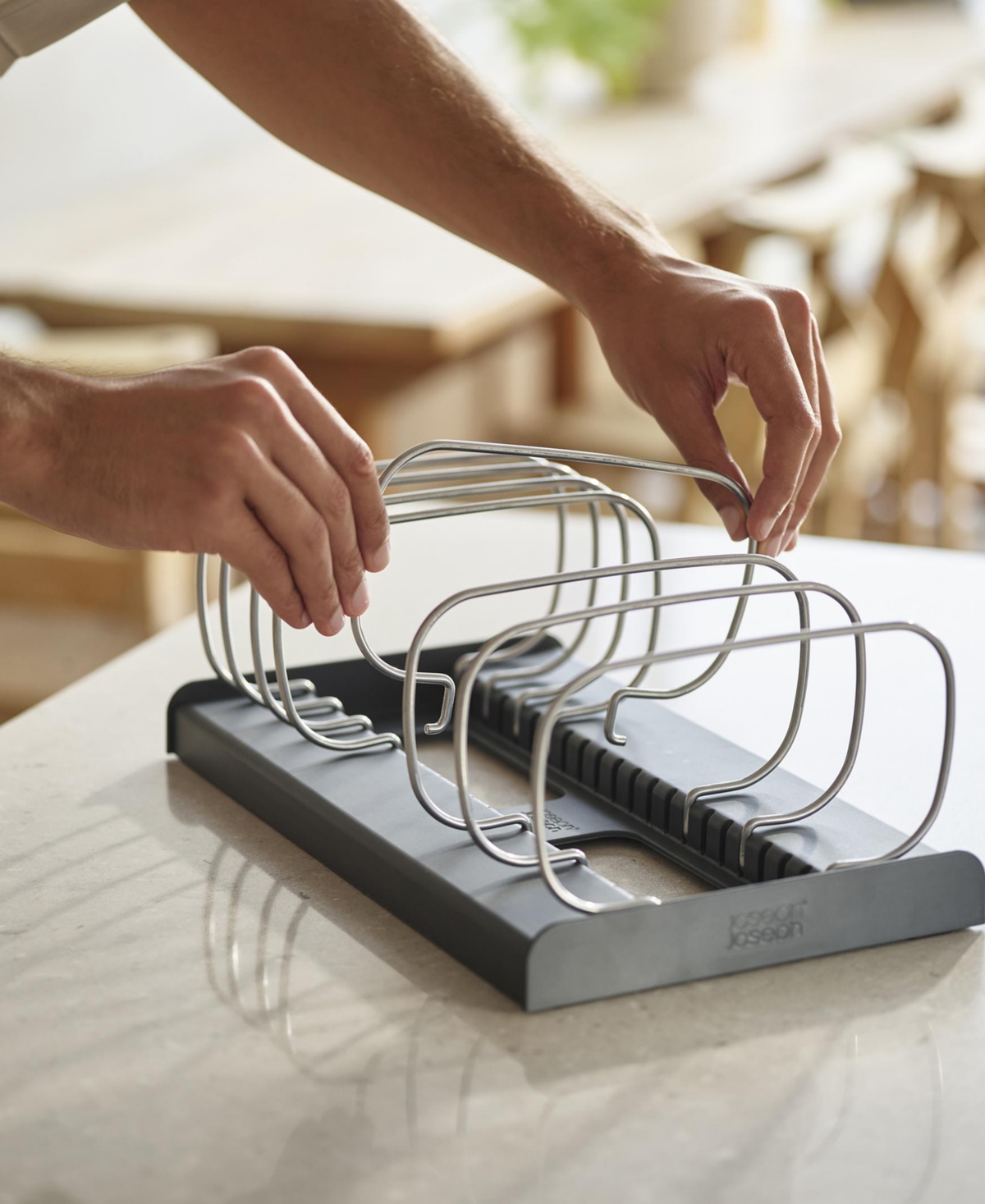 Joseph Joseph Drawerstore Bakeware And Cookware Organizer In Grey
