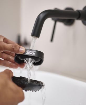 Matte Slim Compact Angled Soap Dish