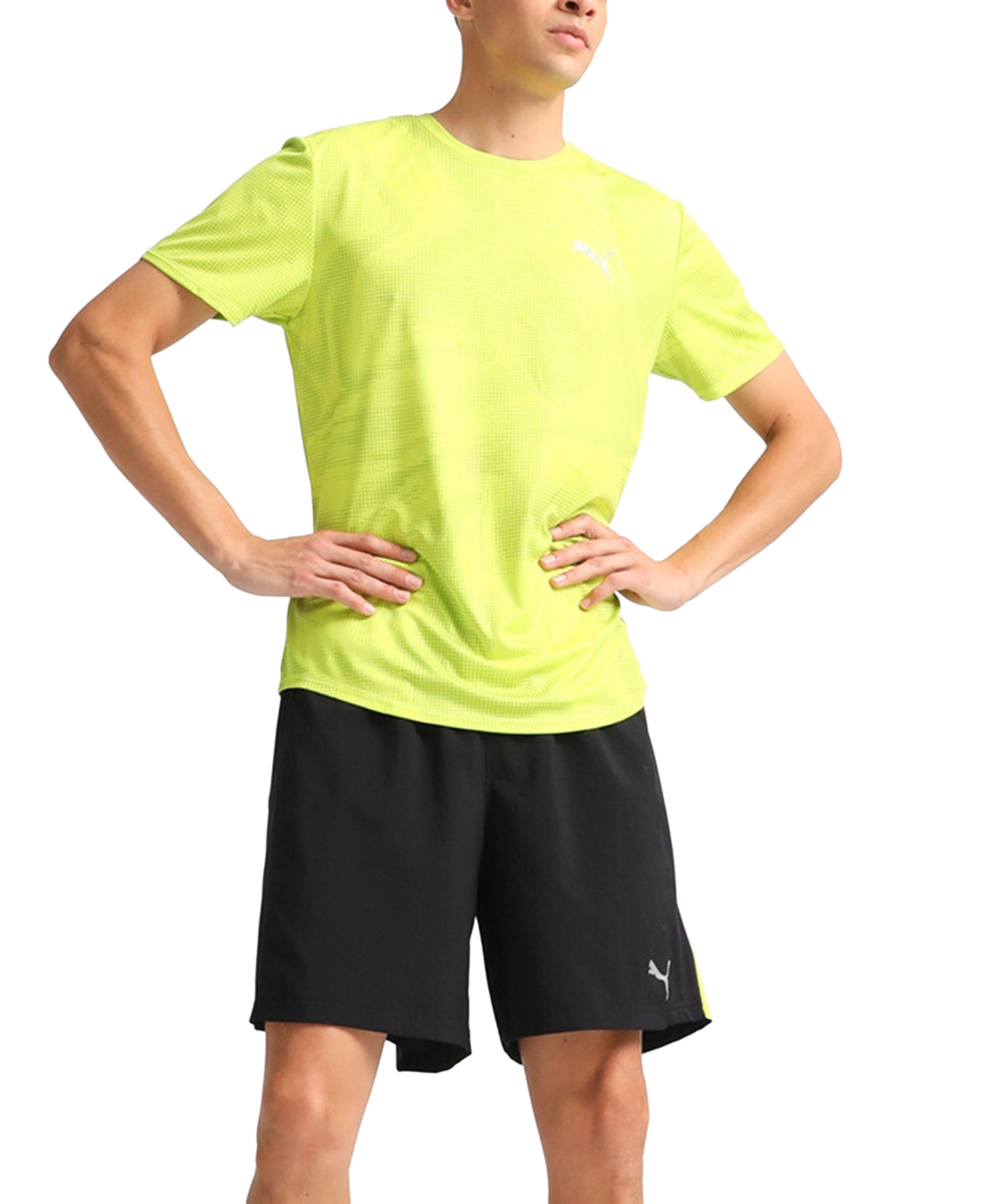 Men's Run Favorite Velocity Logo Shorts - Ocean Tropic