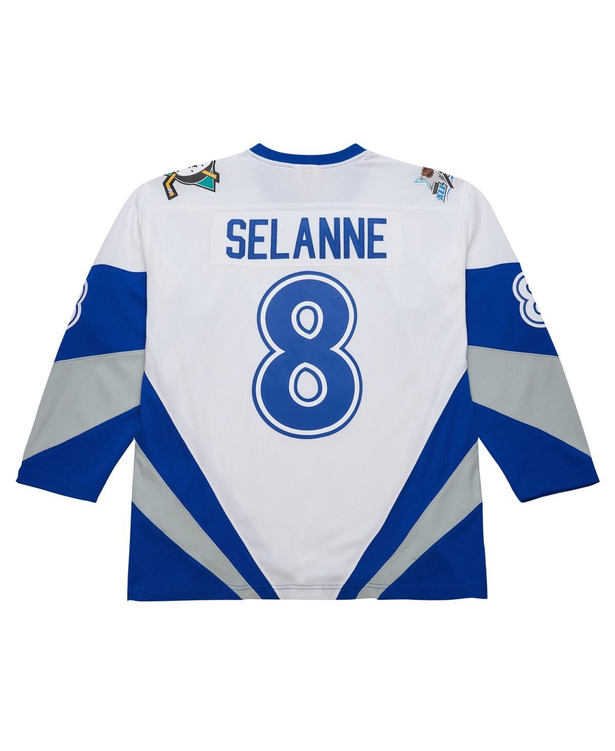 Mitchell Ness Men's Teemu Selanne1999 Nhl All-Star Game Blue Line Player Jersey - White