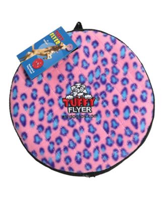 Ultimate Flyer Pink Leopard, 2-Pack Dog Toys