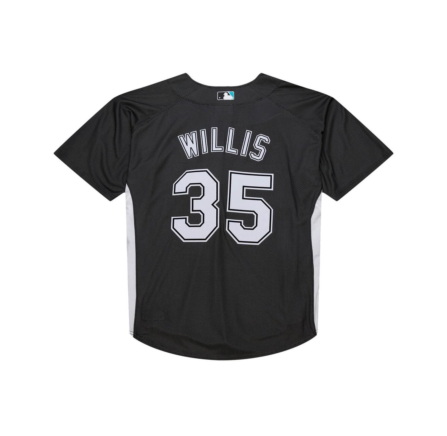 Mitchell Ness Men's Dontrelle Willis Black Florida Marlins Cooperstown Collection 2007 Batting Practice Jersey