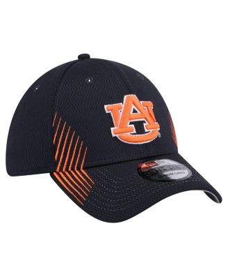 Men's Navy Auburn Tigers Active Slash Sides 39Thirty Flex Hat