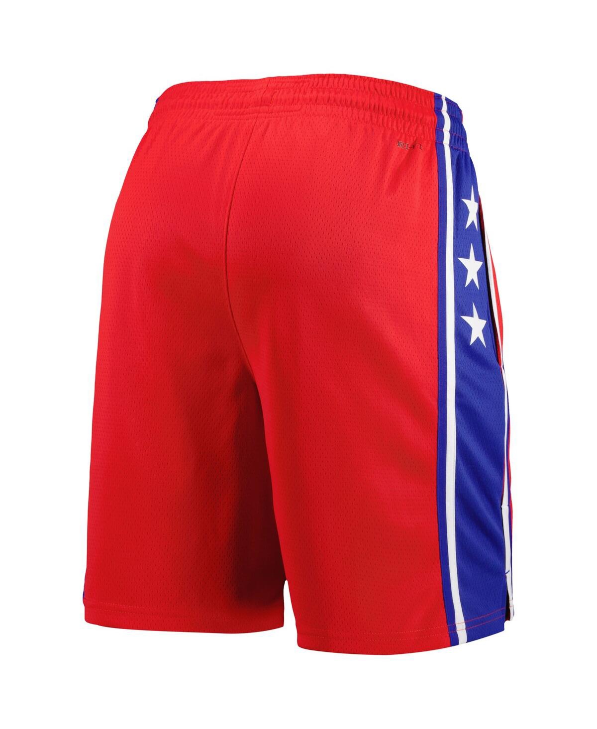 Jordan Brand Men's Red Philadelphia 76ers 2022/2023 Statement Edition Swingman Performance Shorts -whi