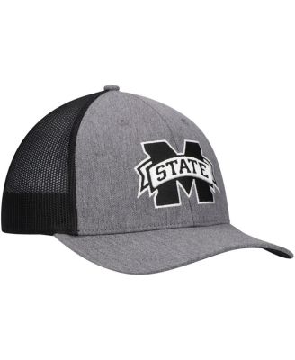 47 Brand Men's Charcoal Mississippi State Bulldogs Carbon Trucker Adjustable Hat