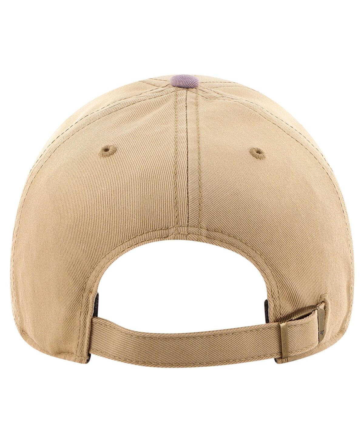 Shop 47 Brand Men's Khaki/royal Buffalo Bills Dusted Sedgwick Mvp Adjustable Hat In Khaki Roya