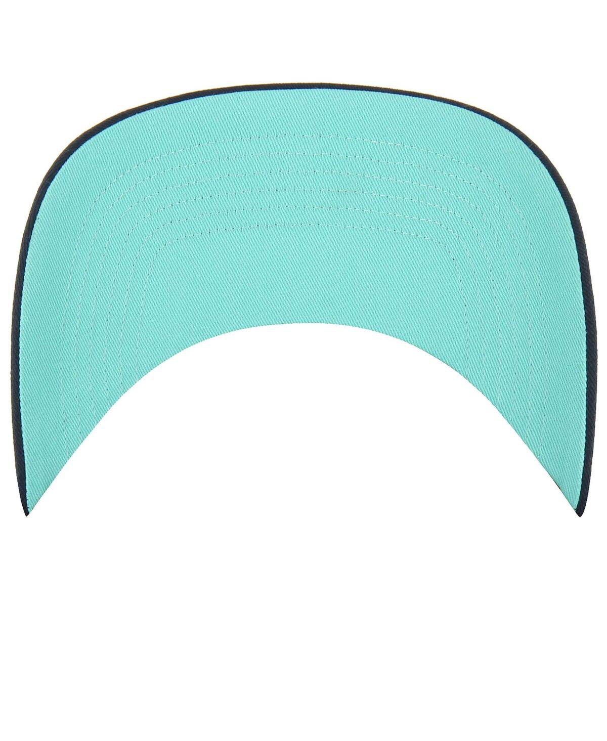 Shop 47 Brand Men's Deep Sea Blue Seattle Kraken Overhand Logo Side Patch Hitch Adjustable Hat In Navy