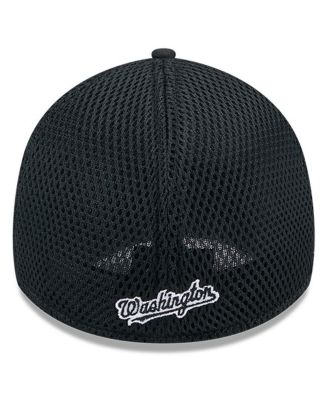 Men's Washington Nationals Evergreen Black White Neo 39Thirty Flex Hat