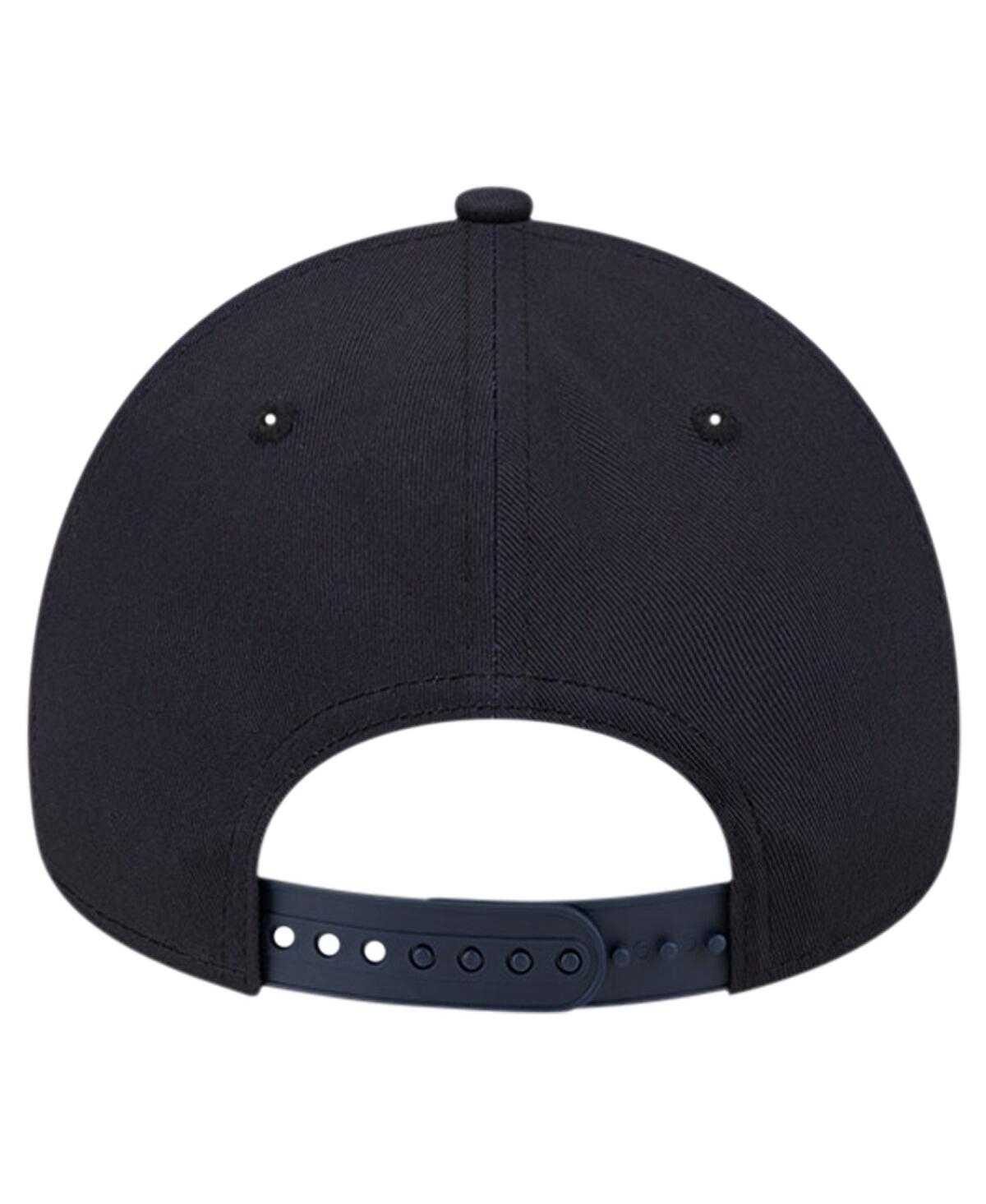 Shop New Era Men's Navy Minnesota Twins Team Color A-frame 9forty Adjustable Hat