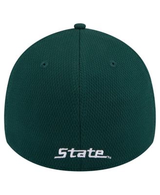 Men's Green Michigan State Spartans Active Slash Sides 39Thirty Flex Hat