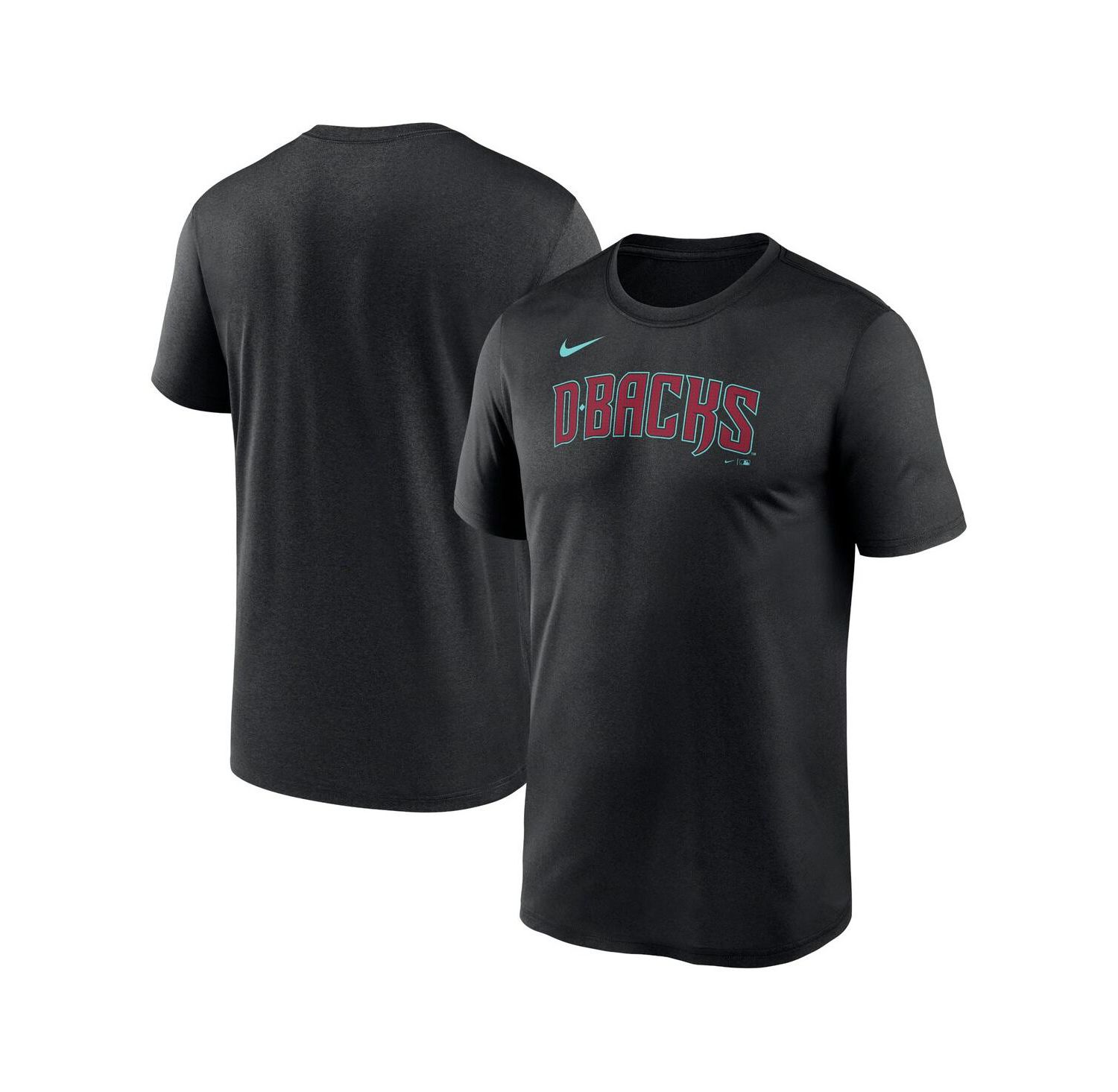 Men's Black Arizona Diamondbacks Fuse Legend T-Shirt