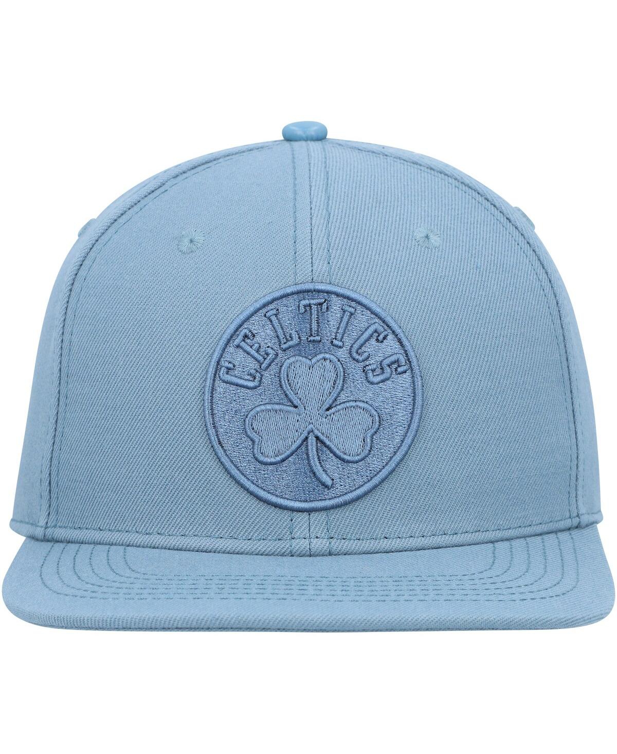 Shop Pro Standard Men's Blue Boston Celtics Tonal Snapback Hat
