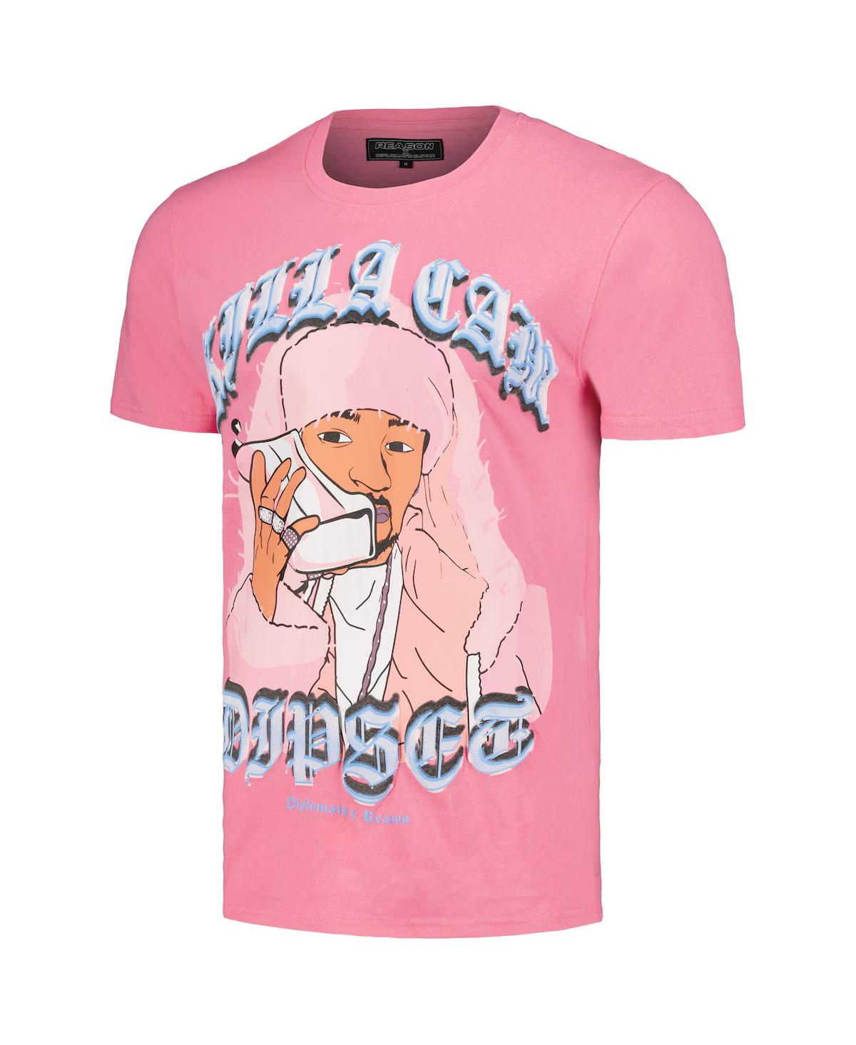 Shop Reason Unisex Pink The Diplomats Killa Cam T-shirt