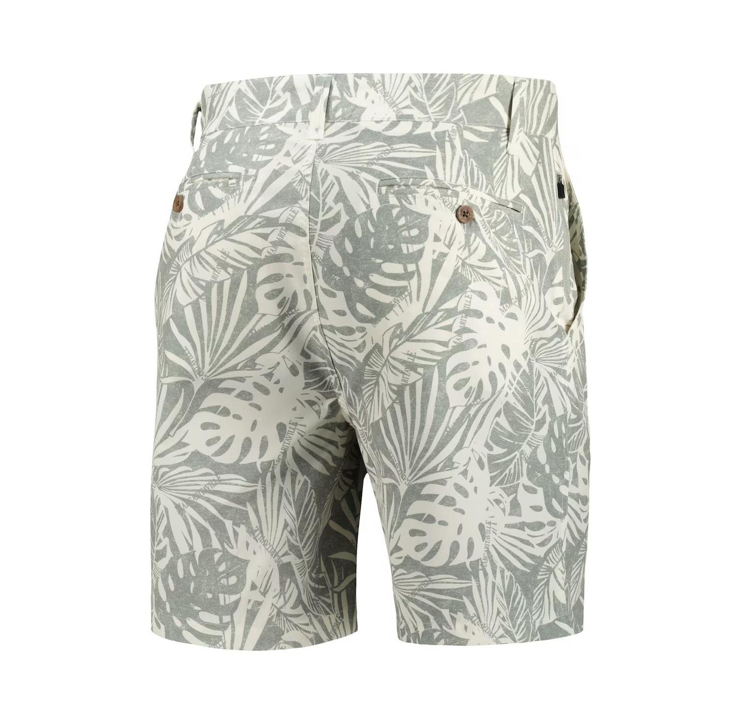 Men's Gray Pittsburgh Steelers Sandwashed Monstera Print Amphib Shorts