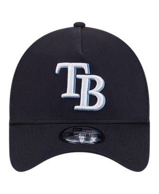 Men's Navy Tampa Bay Rays Team Color A-Frame 9Forty Adjustable Hat