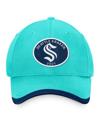 Branded Men's Light Blue Seattle Kraken Fundamental Adjustable Hat
