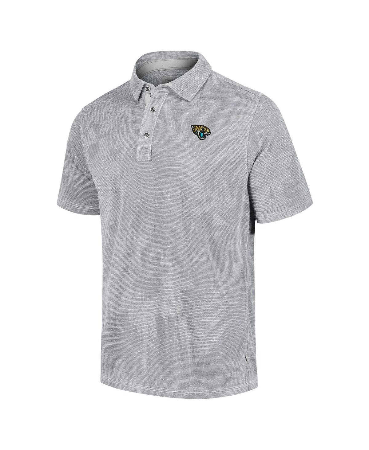 Tommy Bahama Men'sJacksonville Jaguars Sport Santiago Paradise Polo - Gray