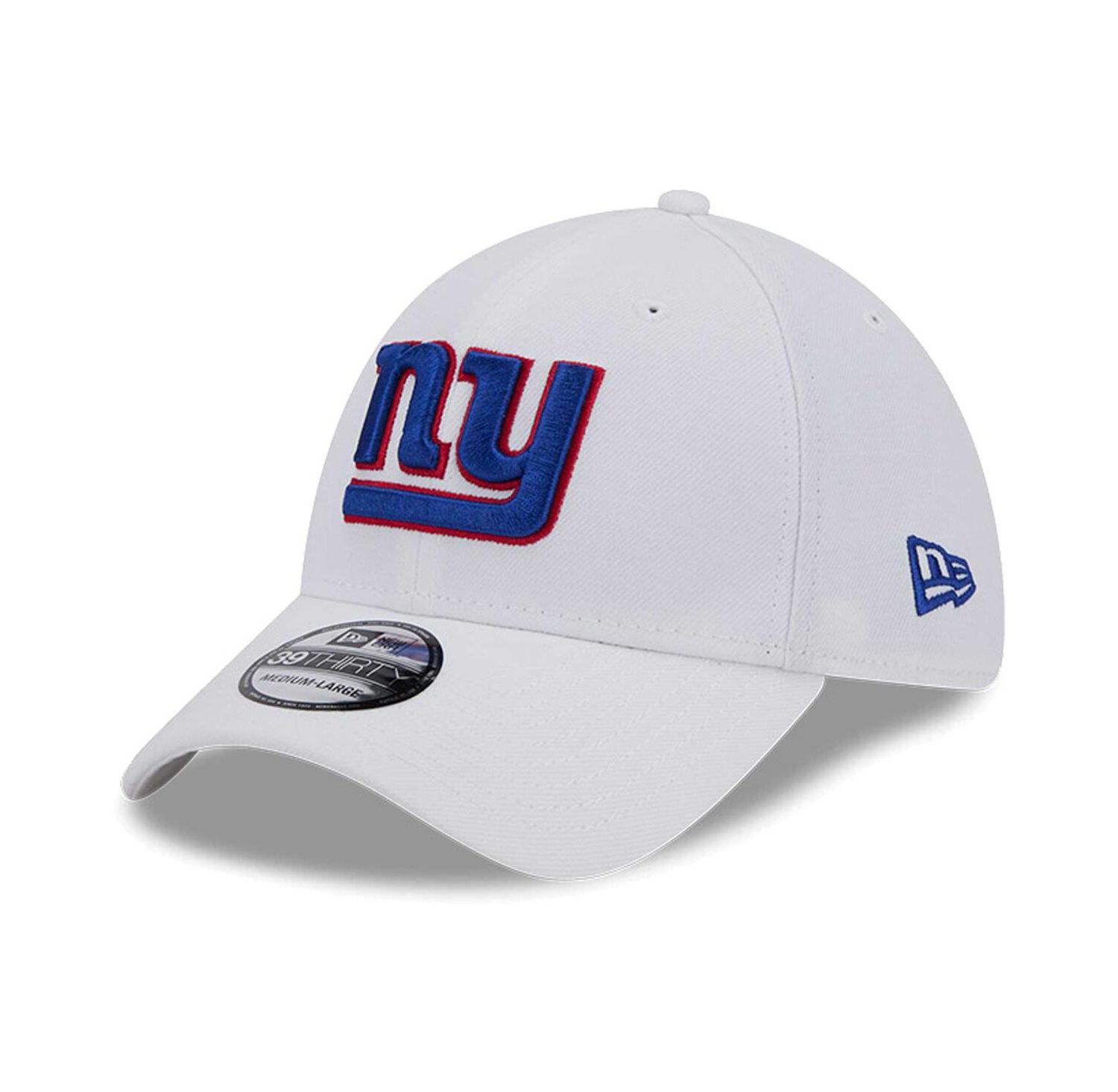 Men's White New York Giants Main 39Thirty Flex Hat