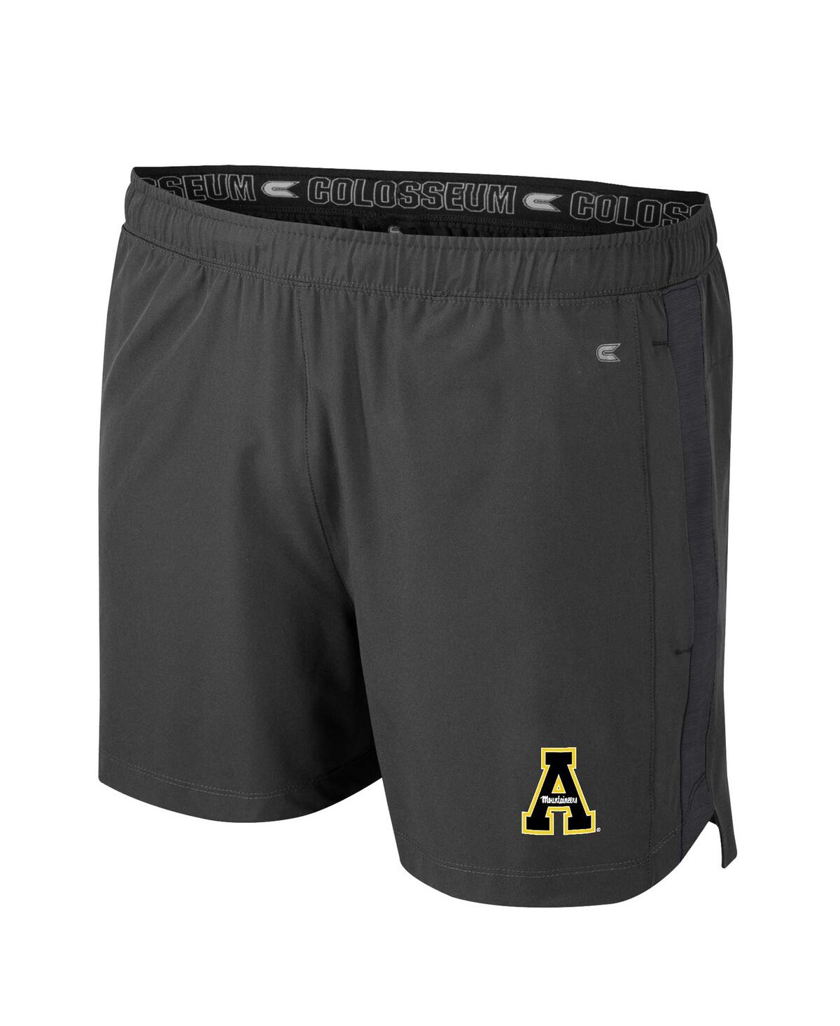 Shop Colosseum Men's Charcoal Appalachian State Mountaineers Langmore Shorts