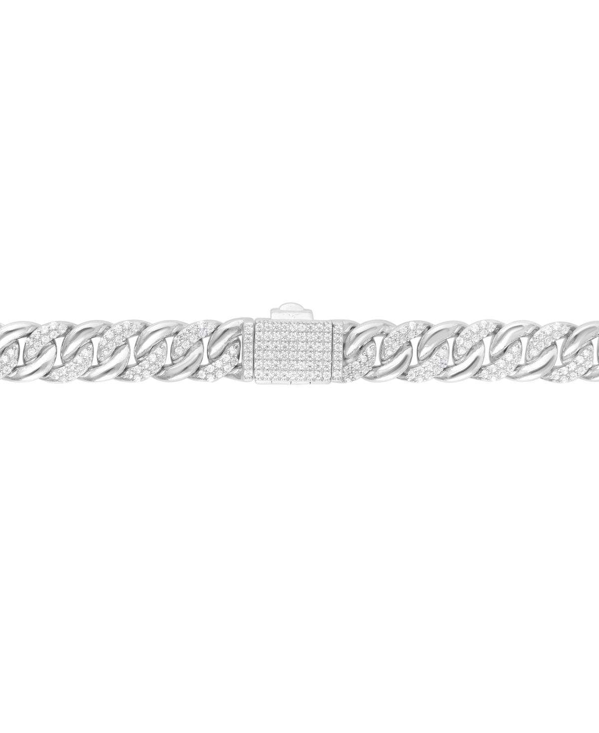 Men's Diamond Curb Link Chain 22
