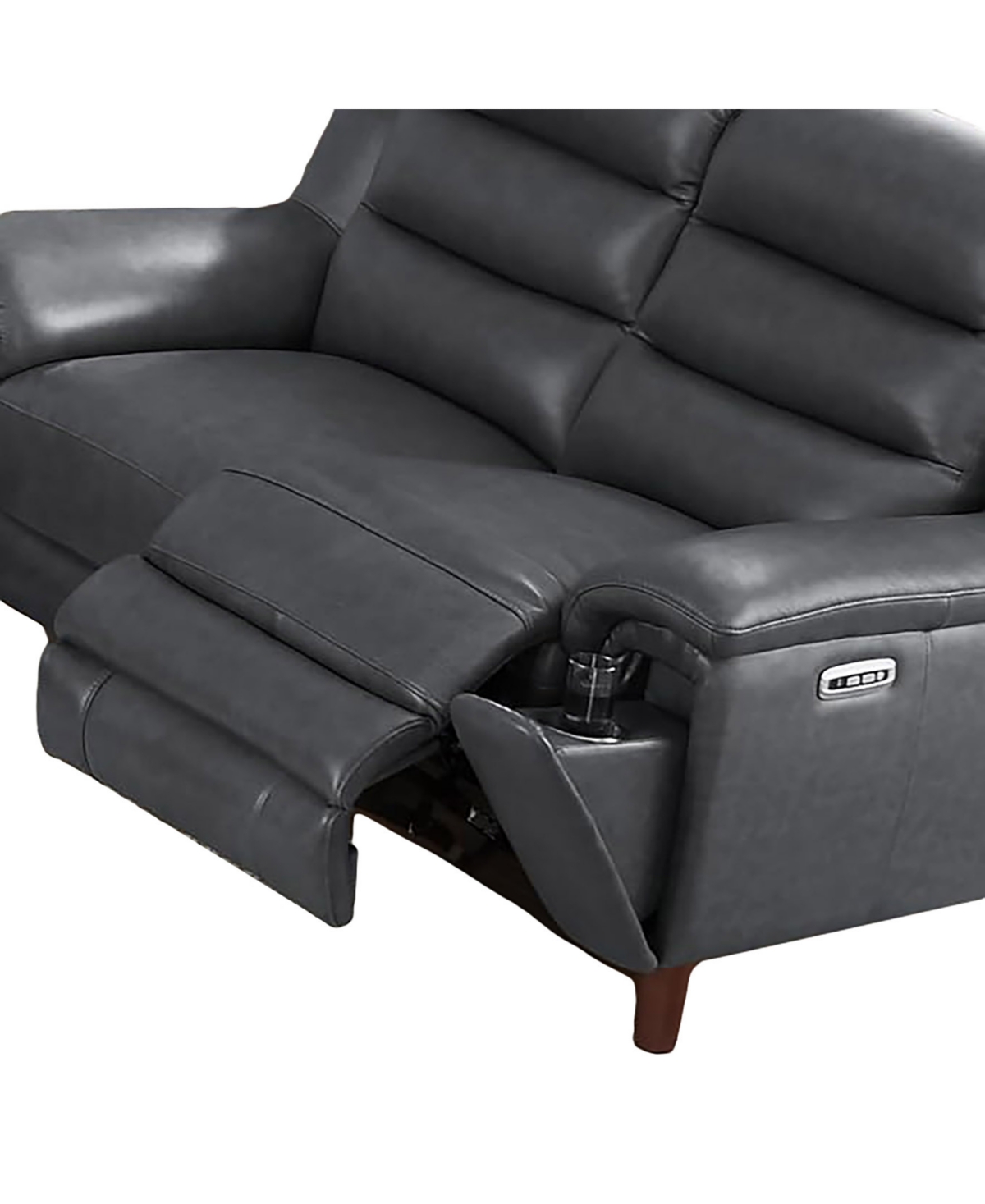 HYDELINE DREAM POWER HEADREST ZERO GRAVITY 68" RECLINING LOVESEAT 