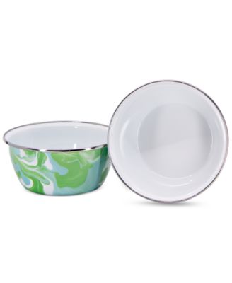 Modern Monet Salad Bowls, Set of 4