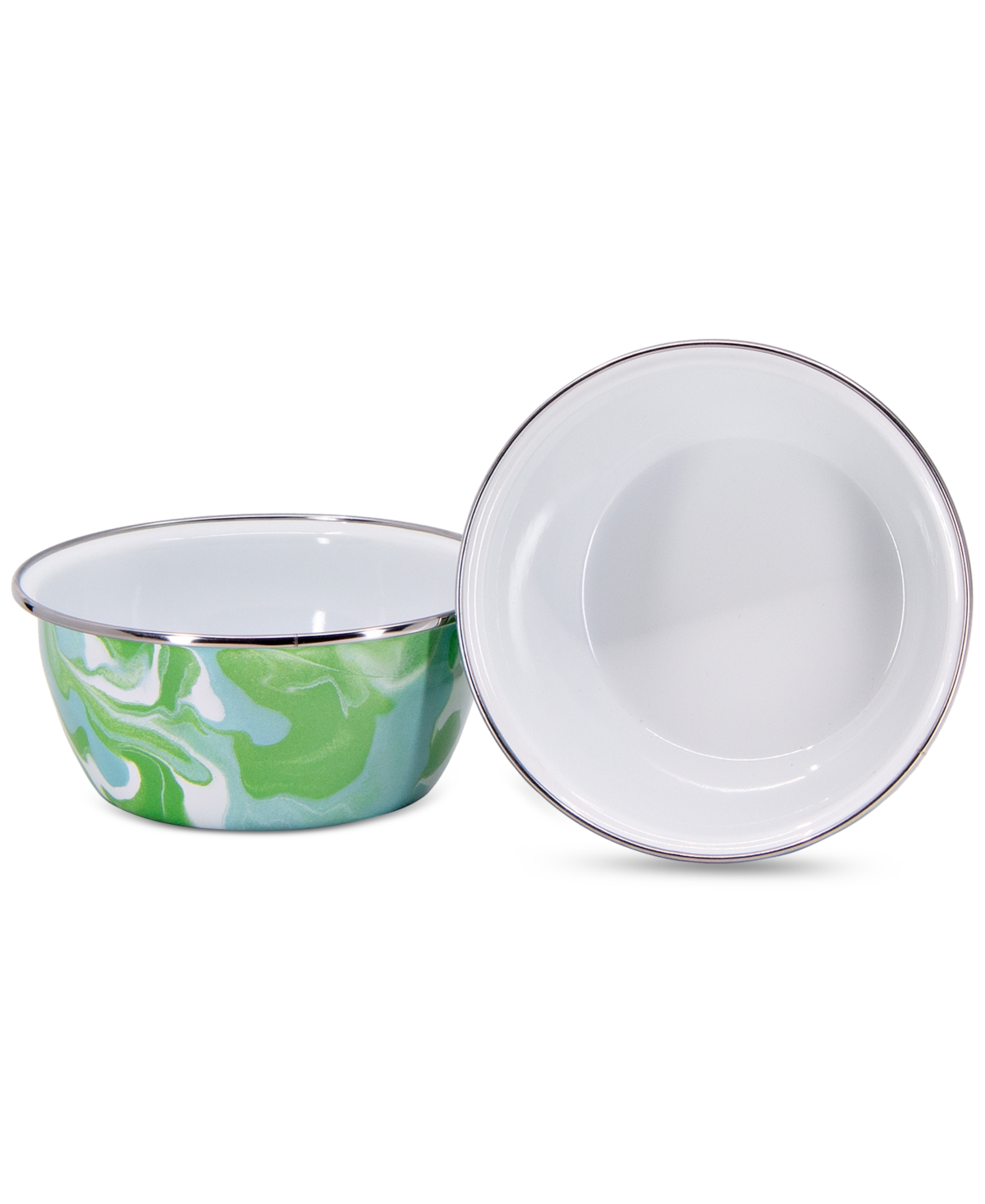 Golden Rabbit Modern Monet Salad Bowls, Set Of 4 In Multi