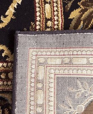 Lyndhurst LNH556 Black 8' x 11' Area Rug