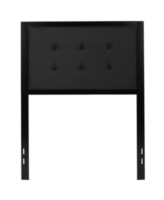 Camden Twin Headboard Upholstered Button Tufted Headboard With Metal Frame And Adjustable Rail Slots