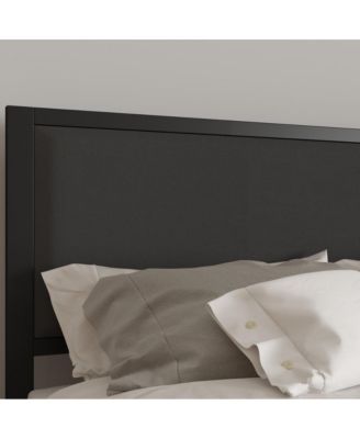 West Avenue Queen Headboard Upholstered Headboard With Metal Frame And Adjustable Rail Slots