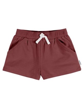 Toddler & Baby Girls Knit Shorts, 3-Pack