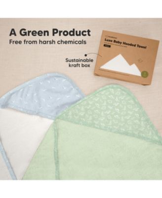 Luxe Baby Hooded Towel, Baby Bath Towel, Hooded Baby Towels, Baby Beach Towel for Newborn, Kids