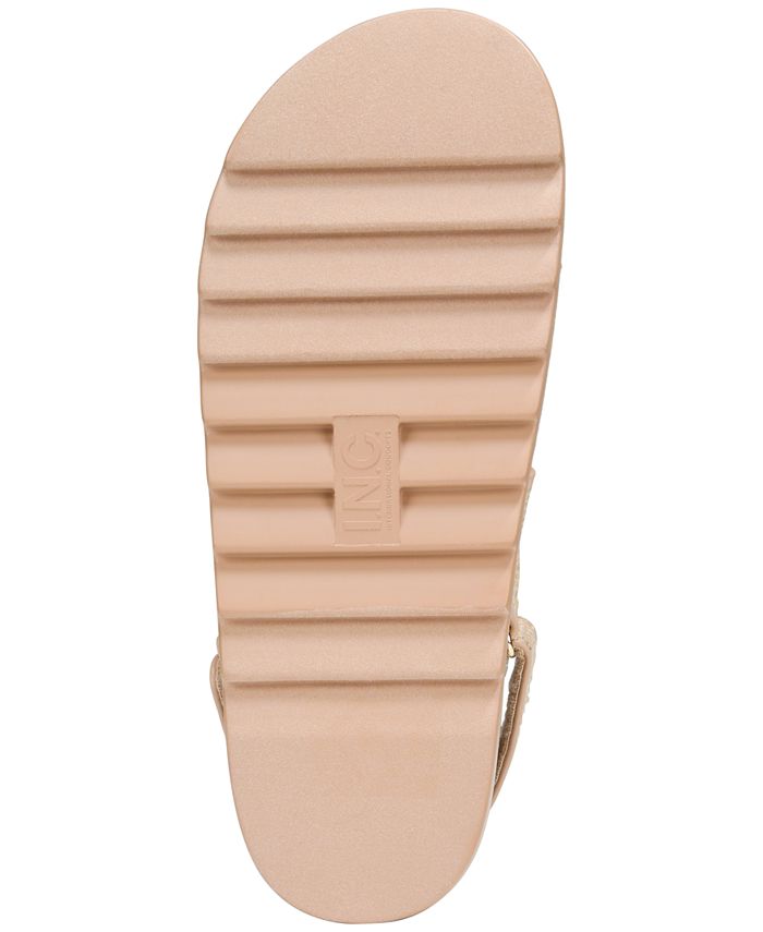 I.N.C. International Concepts Women's Caledon Footbed Sandals, Created for Macy's Macy's