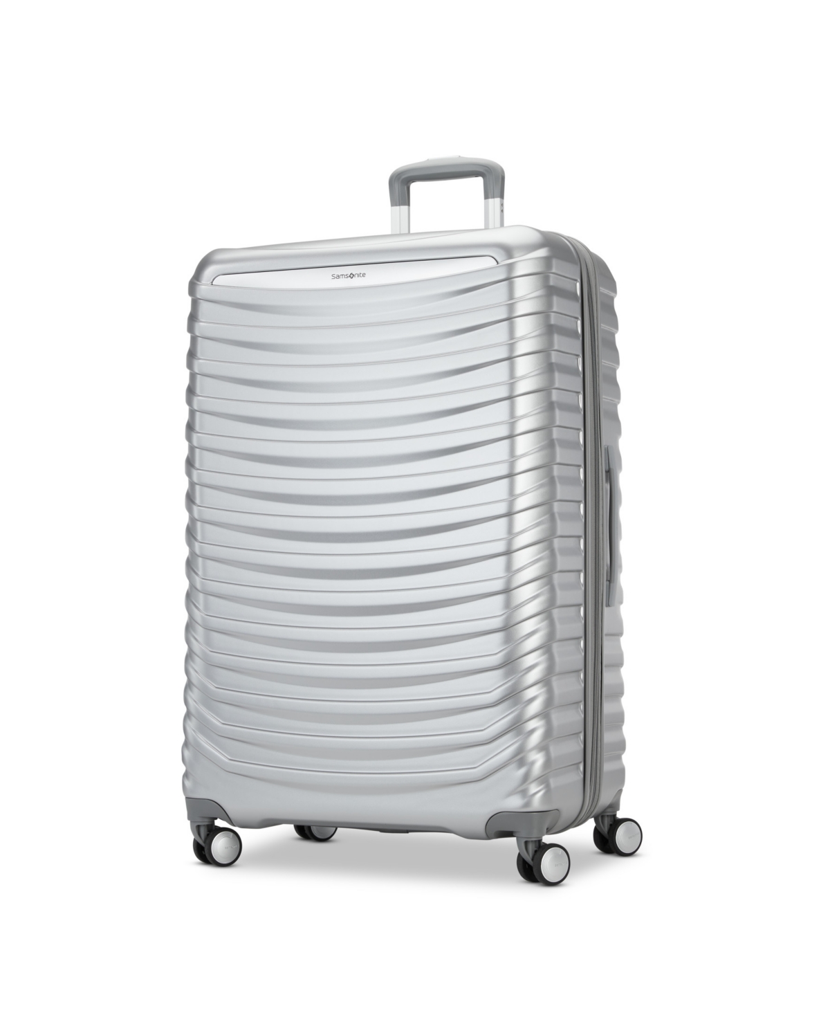 Samsonite Spin Tech 6 Large Spinner In Aluminum Silver