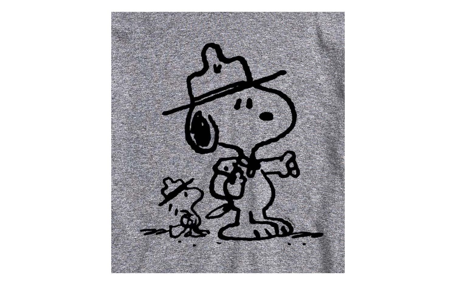 Hybrid Apparel Peanuts Outdoor Mens Short Sleeve Tee