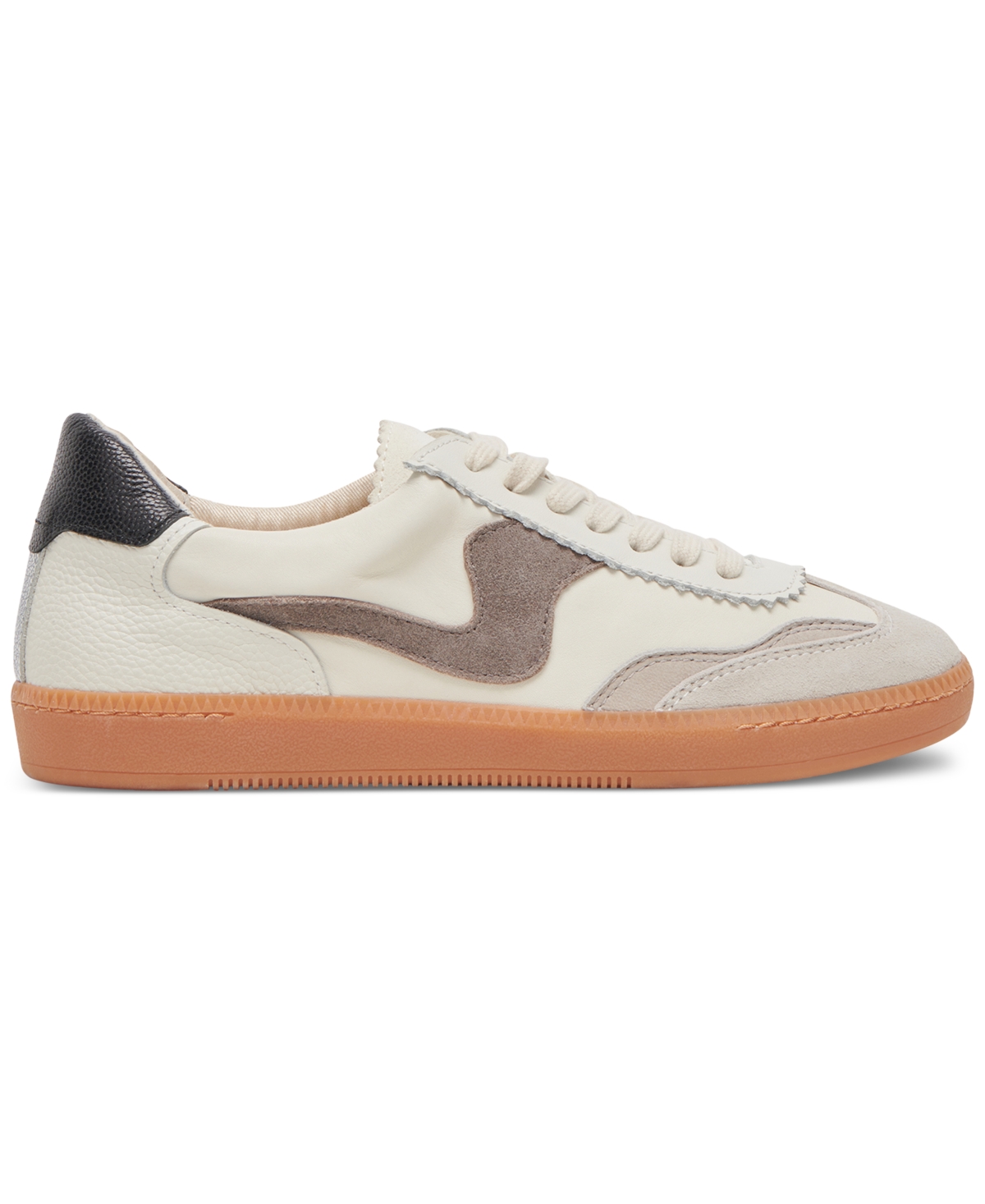 Dolce Vita Women's Notice Low-Profile Lace-Up Sneakers -Grey Multi Leather