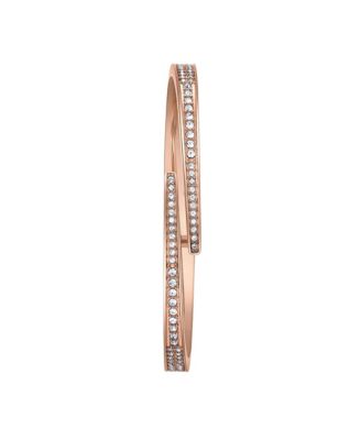 Women's Cristal Quartz 18K Rose Gold-Plated Stainless Steel Watch Set, 28mm