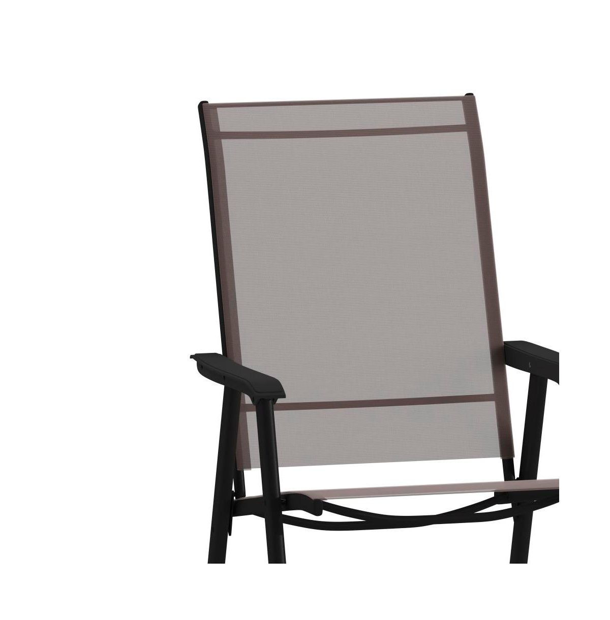 Outdoor Folding Patio Sling Chair / Portable Chair (2 Pack)