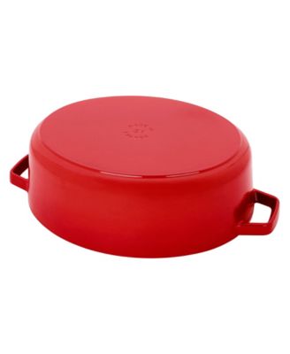 Cast Iron 6.25-Qt Wide Oval Dutch Oven