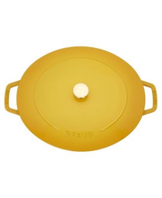 Cast Iron 6.25qt Wide Oval Dutch Oven