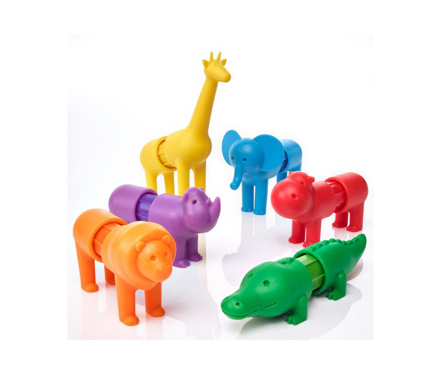 Магнитный набор Smart Toys & Games My First Safari Animals, 18 деталей, от 1 года — фото 1