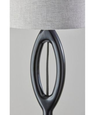 61" Wood Mayfair Floor Lamp