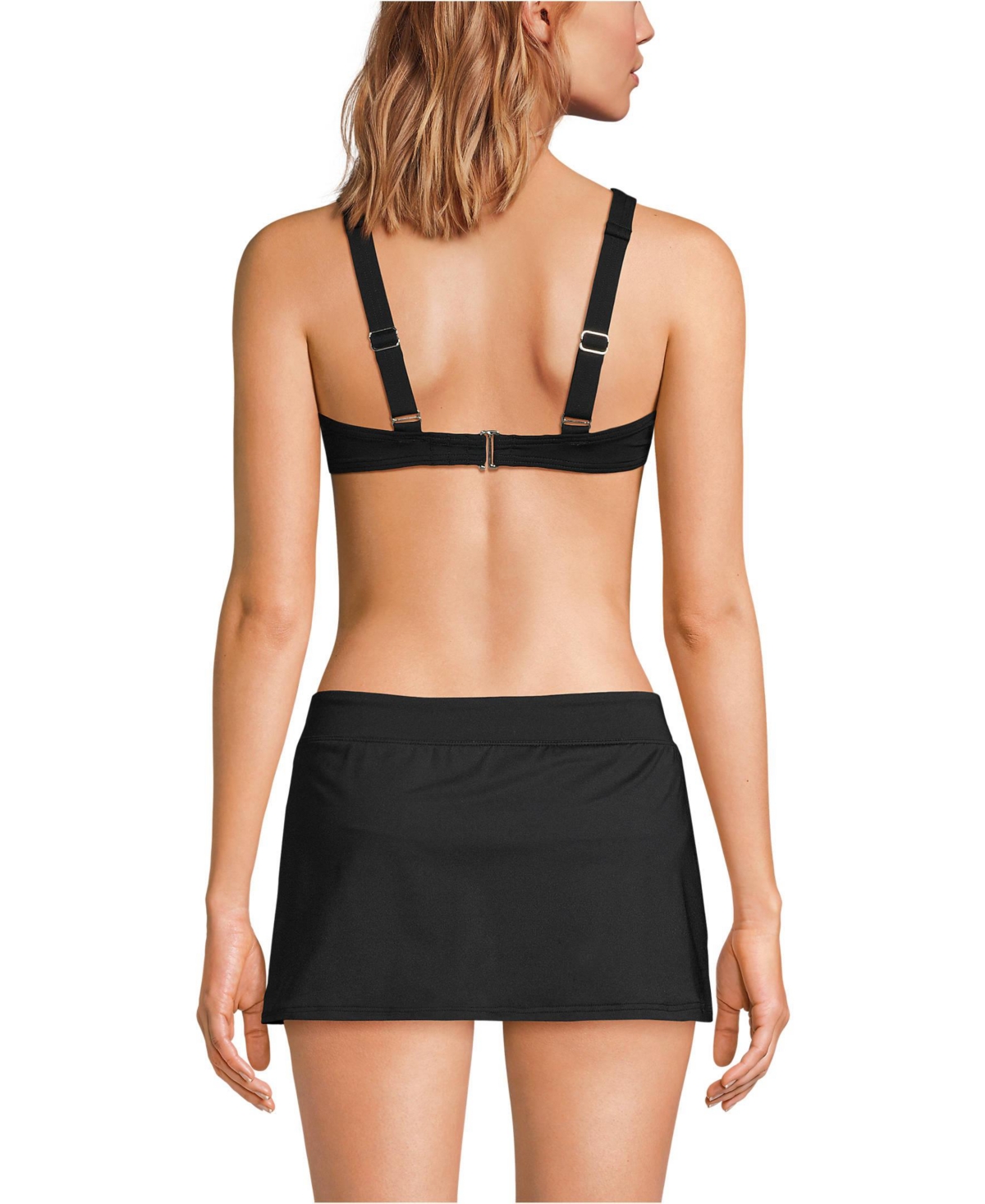 Lands' End Women's Ddd-Cup Twist Front Underwire Bikini Swimsuit Top